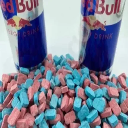RedBull MDMA 220mg Pills in vibrant packaging, the perfect choice for high-energy parties and festivals