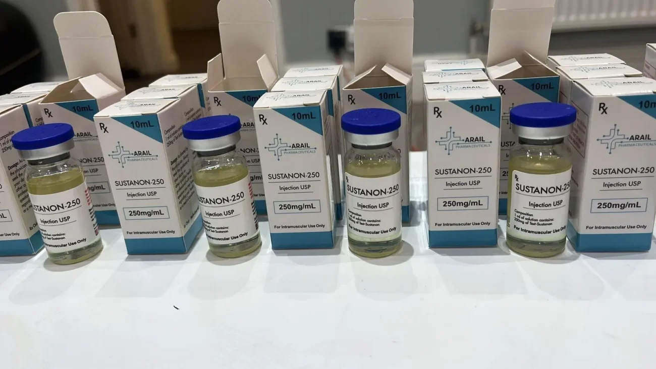 Sustanon 250 10ml vial – Testosterone blend injection UK