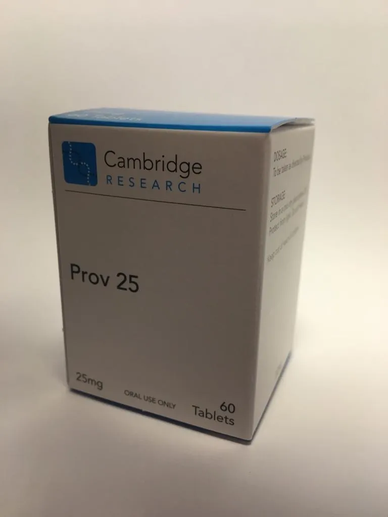 Prov 25 – Mesterolone 25mg tablets UK